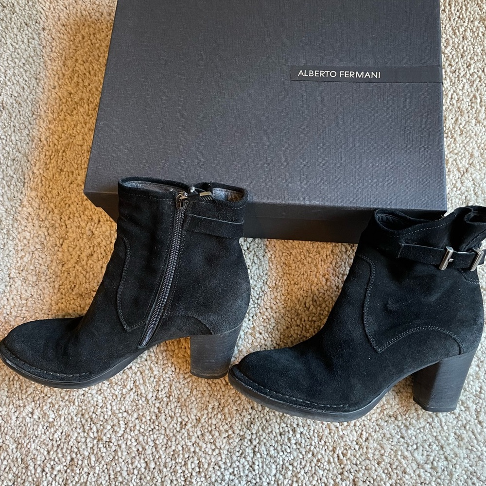 Black Alberto Fermani Isabela Booties